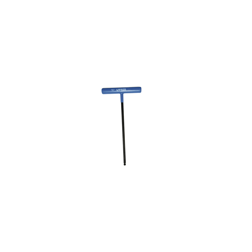 URREA, SYS-465-18LB-GP, Llave hexagonal larga tipo T / Punta de Bola Ergonómica / Métrica 6 mm.
