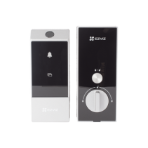EZVIZ, CS-DL04/PRO, Cerradura Inteligente / Apertura Remota / Huella / Tag / Llave Mecanica / Contraseña Temporal Ideal Para Air