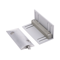 SFIRE, SF-3012, Contacto magnético para piso uso rudo con 55cm de cable blindado / GAP 75mm / Placa de montaje de L .