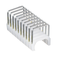 KLEIN TOOLS, 450-003, Paquete de 300 Grapas con Aislamiento, para Cables NM (Romex®) como 14/3, 14/3G, 12/3 y otros cables de ha