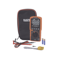 KLEIN TOOLS, MM450, Multímetro Digital Esbelto de Rango Automático con TRMS 600V y Medición de Temperatura
