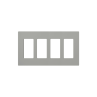 Comprar Placa de Pared Lutron CW4-GR | Smartgrid México