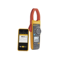 FLUKE, FLUKE-374FC, Amperímetro de Gancho 600A Trms CA/CC con FC. Medición con Puntas de Prueba de Tensión CA/CC, Capacitancia, 