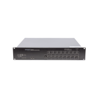 EPCOM PROAUDIO, SF-6200MS, Controlador de Extensión de Evacuación de Voz | 8 Zonas | 500W | Soporta Máx. 19 SF6200MS en Cascada