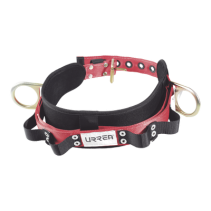 URREA, SYS-USC01M, Cinturón para liniero, talla 40, con bandas para porta herramientas y dos anillos tipo D.