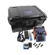 TEMPO, FSP200-KIT1, Fusionadora de Fibra Óptica de Alineación por Núcleo con 6 Motores con Perdida Típica (SM); 0.01 dB (MM); 0.