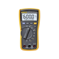FLUKE, FLUKE-115, Multímetro Digital para Electricista, Para Pruebas de Capacitancia y Diodos, Uso con Voltaje Máximo de 600 V, 
