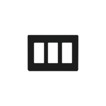 Comprar Placa de Pared LUTRON CW3BL | Smartgrid México