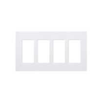 Comprar Placa de Pared Lutron 4 Espacios | Smartgrid México