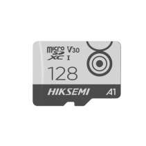HIKSEMI by HIKVISION, HS-TF-M1/128G, Memoria MicroSD / Clase 10 de 128 GB / Especializada Para Videovigilancia Movil (Uso 24/7) 