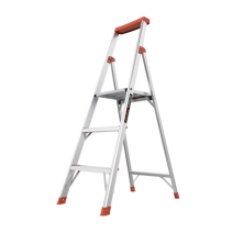 Little Giant Ladder Systems, FLIPNLITE-3C, Escalera con 3 peldaños de 1.5 metros de aluminio.