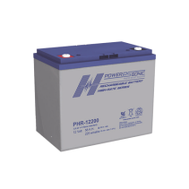 POWER SONIC, PHR-12200-M6, Batería 12V, 58AH, Para Respaldo, Serie PHR, Tecnologías AGM/VRLA, 5 Años Vida Útil, Terminales M6, R