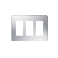 Comprar Placa Lutron CW3SS 3 Espacios | Smartgrid México
