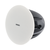HIKVISION, DS-QAZ0610G1, Altavoz de Techo | 2.5W - 10W | Tweeter 1.0 pulgadas + Woofer 6.5 pulgadas | Color Blanca | 100V / 70V 