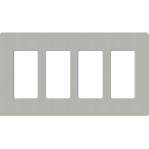Comprar Placa de Pared 4 Espacios Lutron | Smartgrid México