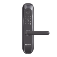 EZVIZ, CS-L2S, Cerradura Inteligente / Protocolo Zigbee / Códigos Temporales Para Visitantes / Lectura de Huella / Lectura de Ta