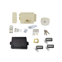 YALE-ASSA ABLOY, 89371, Kit Cerradura Eléctrica 321DC Izquierda y Hub para Apertura a través de Smartphone, Compatible con YALE 