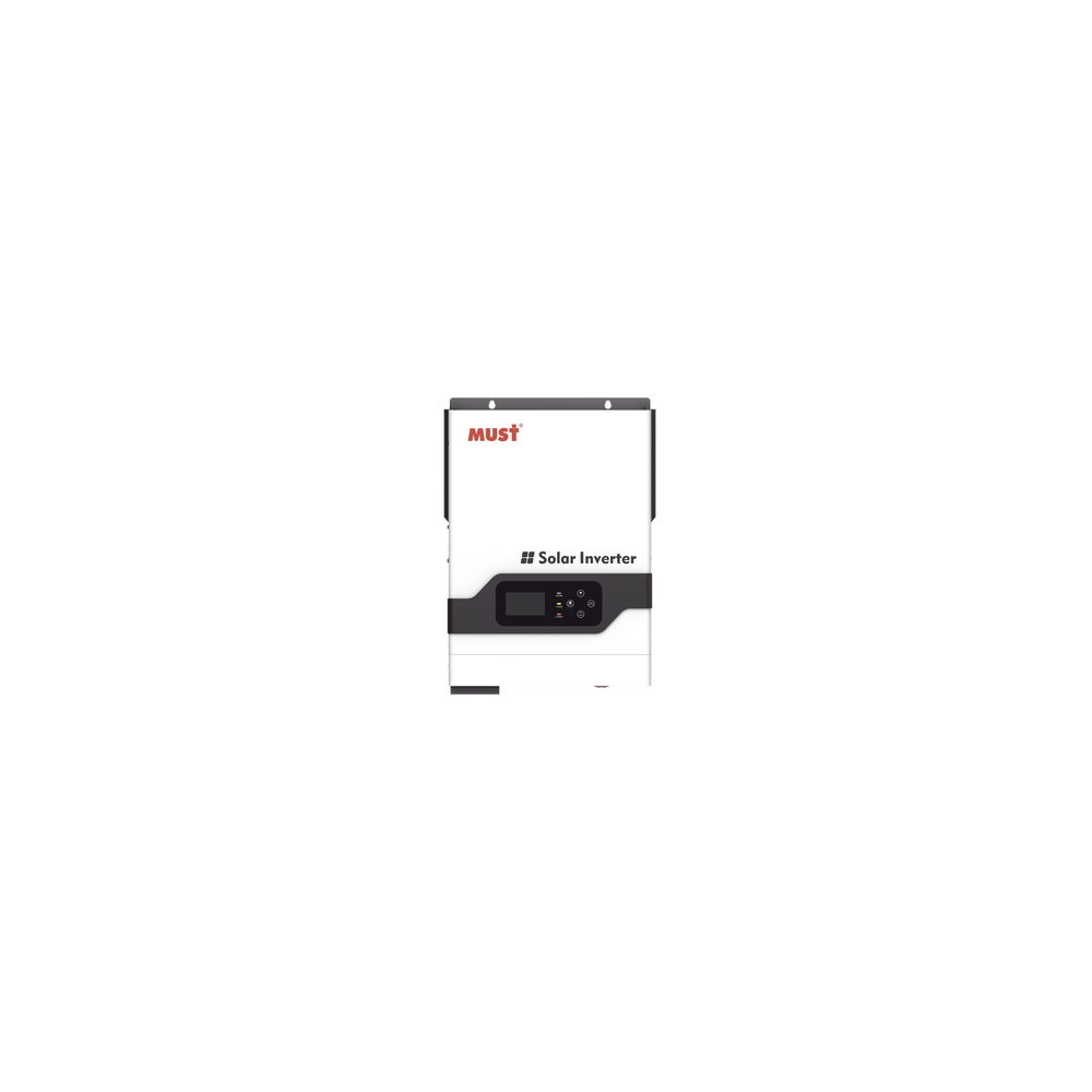 MUST, PV182024LV, Inversor / Cargador de 2 KW para Sistemas Tipo Isla a 24Vcd / 120Vca, Onda Sinusoidal Pura con Controlador MPP