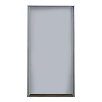 ASSA ABLOY, 5328, Puerta metálica galvanizada 3 ft x 7 ft