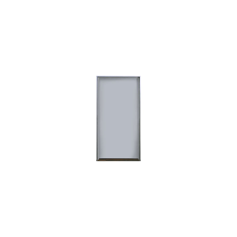 ASSA ABLOY, 5047, Puerta metálica galvanizada 3 0 x 8 0 /Resistente al fuego por 180 min / UL