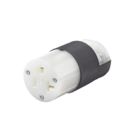 HUBBELL, HUB-HBL5369C, Conector Entrada Recta/ 20 A 125V/ 2 Polos 3 Hilos/ Nema 5-20 R/ Grado Industrial- Comercial / Color Negr