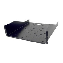 LINKEDPRO BY EPCOM, S-CH-19X19.6, Charola para Rack de 19 , 50 cm de Profundidad, 3UR. Capacidad carga: 30 Kg