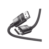 UGREEN, 80392, Cable DisplayPort 1.4 | Longitud 2m | Versión DP1.4 | 8K 7680x4320 a 60 Hz | Soporta 3D | HDR | Blindaje Interno 