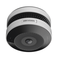 HIKVISION, HF-VS409, (HikFire) Mini Fisheye IP 4 Megapixel con Detector de Humo Puntual / Autónomo / Entrada y Salida de Alarma 