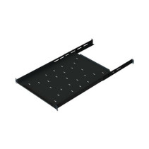 LINKEDPRO BY EPCOM, CH-QR1, Charola Ajustable para Rack de 19 de 4 postes de 1 Unidad de Espacio. Profundidad de 633 a 816 mm