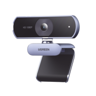 UGREEN, 15728, Cámara Web HD con Micrófono Integrado | Resolución 1080P@30FPS | Micrófonos Duales Integrados | Cancelación de Ru