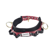 URREA, SYSUSC01C, Cinturón para liniero, talla 36, con bandas para porta herramientas y dos anillos tipo D.