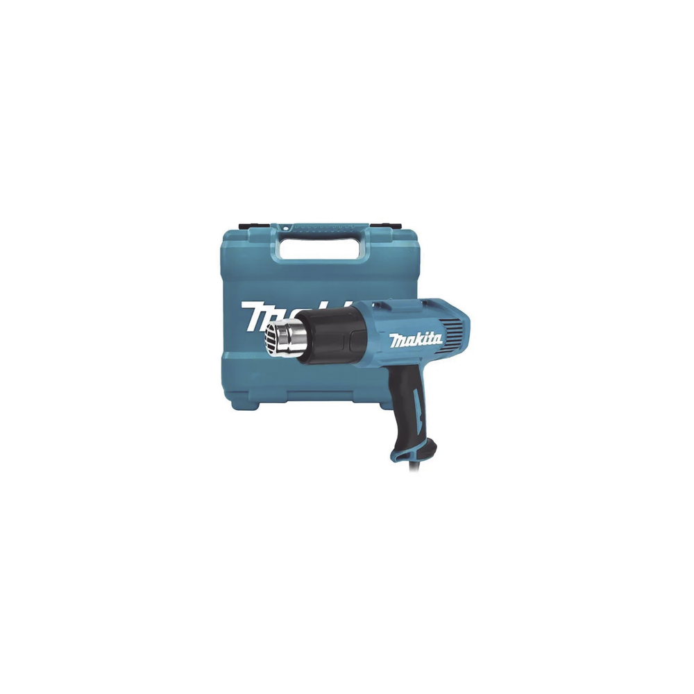 MAKITA, HG-5030-K, Pistola de Calor de Temperatura Variable de 2 Niveles, Temperatura: 400/550°C de 1600W (Incluye Maletín).