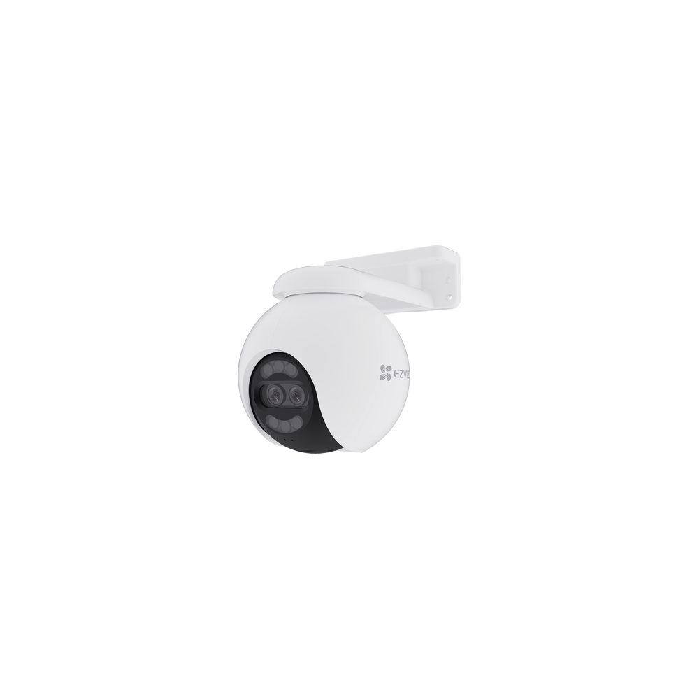 EZVIZ, CS-H80X, Cámara PT / Wi-Fi / Lente Dual / Panorámica 360° / Resolución 4K / Visión Nocturna ColorFULL / IA Detección de H