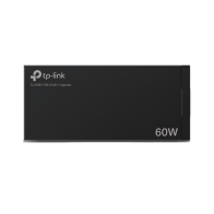TP-LINK, TL-POE170S, Inyector PoE++ (60W) / Gigabit 802.3 af/at/bt / 2 puerto 10/100/1000 Mbps / Plug and Play / Fuente alimient