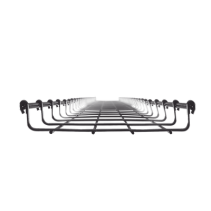 CHAROFIL, CH-54-200EZ, Charola Tipo Malla 54/200 mm, Acabado Electro Zinc, Hasta 172 Cables Cat6, Tramo de 3 Metros