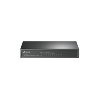 TP-LINK, TL-SF1008P, Switch PoE+ No Administrable / De Escritorio 8 puertos 10/100 Mbps / 4 puertos PoE af/at Inteligente / Pres