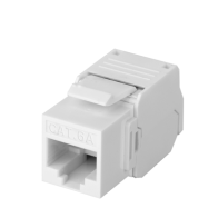 Comprar Módulo Jack Keystone Cat6A Blanco | Smartgrid México