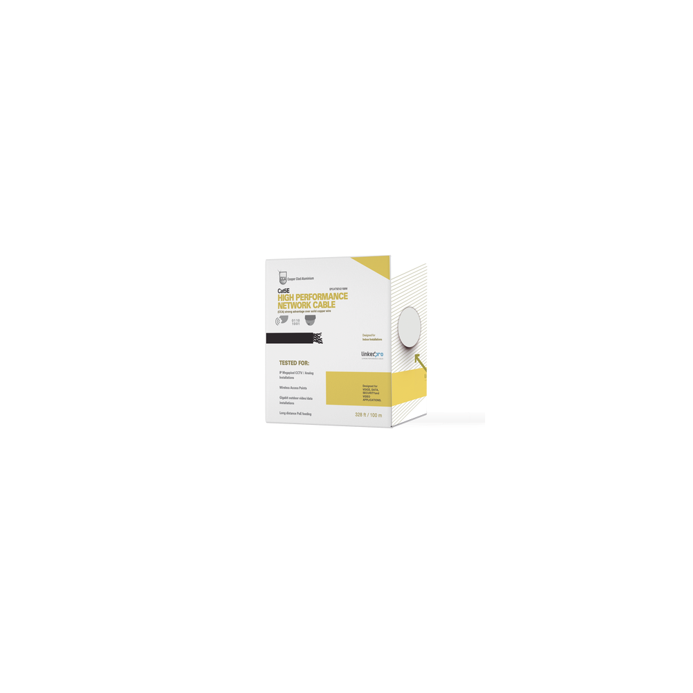 Comprar Bobina 100m Cat5e LINKEDPRO | Smartgrid México