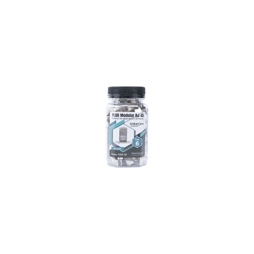 Comprar Plug RJ45 Cat6 Blindado | Smartgrid México