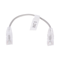Comprar Cable UTP Cat6 20 cm Slim Gris | Smartgrid México
