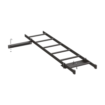 Comprar Kit Rack Pared HOFFMAN 1.3m Negro | Smartgrid México