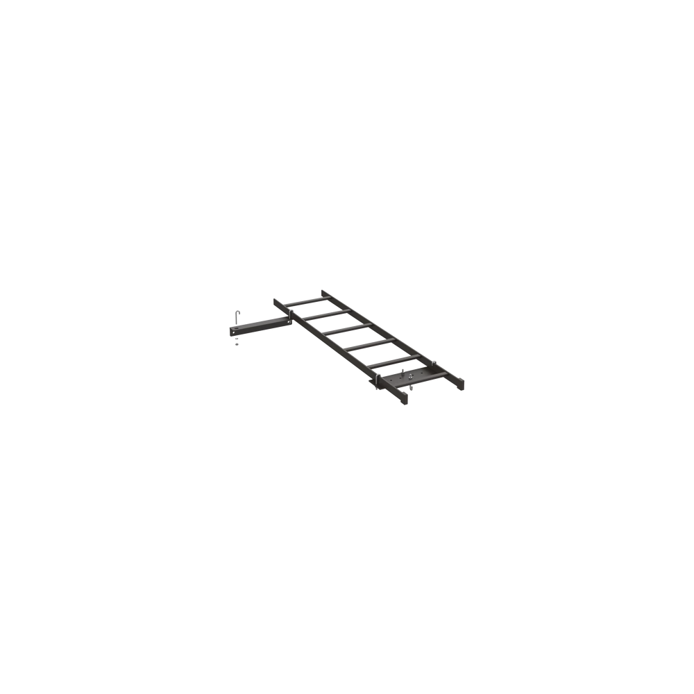Comprar Kit Rack Pared HOFFMAN 1.3m Negro | Smartgrid México