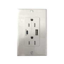 Comprar Contacto Dúplex THORSMAN 15 A USB | Smartgrid México