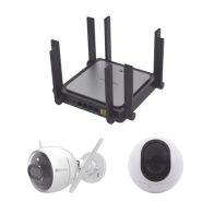 RUIJIE, RGEW3200GXPRO/C6/C3X, Kit de Router Ruijie Con Cámara EZVIZ / I Incluye 1 PZA CS-C6 / 1PZ C3X / Un Router RGEW3200GXPRO