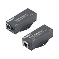 PANDUIT, POEXKIT1, Kit de Extensor PoE/PoE+, Hasta 610 Metros (2000 ft) con Cable Cat5e o Cat6, 10/100Mbps, Incluye Transmisor, 