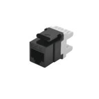 Comprar Módulo Jack Keystone Cat5e Negro | Smartgrid México