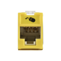 Comprar Jack UltraMAX Cat6 UTP Amarillo | Smartgrid México