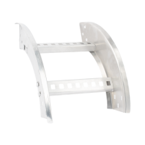 CHAROFIL, CHVE908R8X9AK, Curva Vertical Exterior de Aluminio de 90° Perfil Z / Peralte 3 1/4 / Ancho 9 / Radio 8 / Incluye Torni