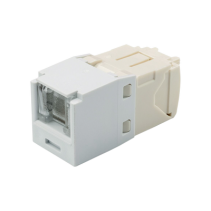 PANDUIT, CJH688TGWH, Conector Jack RJ45 Estilo TG con Ventana, Mini-Com, Categoría 6, de 8 posiciones y 8 cables, Color Blanco