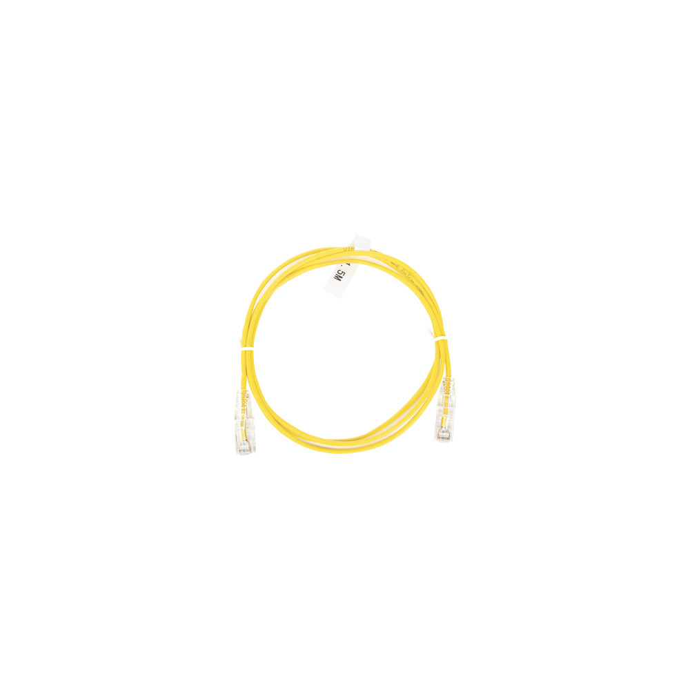 Comprar Cable UTP Cat6 1.5m Amarillo Slim | Smartgrid México